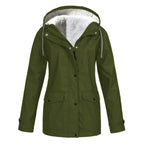 R&B | Wasserdichte Fleece-Hoodie-Jacke