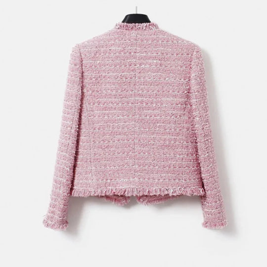 R&B | Jacke Aus Größem Tweed Herbst/Winter Socialite Quastendesign
