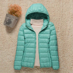 R&B | Winterjacke mit Reißverschluss und Kapuze und Langen Ärmeln - Winter