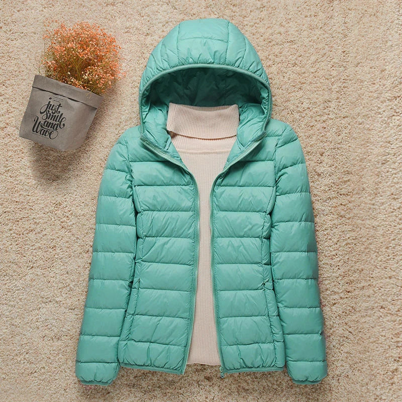 R&B | Winterjacke mit Reißverschluss und Kapuze und Langen Ärmeln - Winter