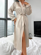 R&B | Kimono Klassisch Satin Kimono Robe