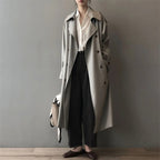 R&B | Klassischer Trenchcoat Damen Oversized Windbreaker, Doppelreihig