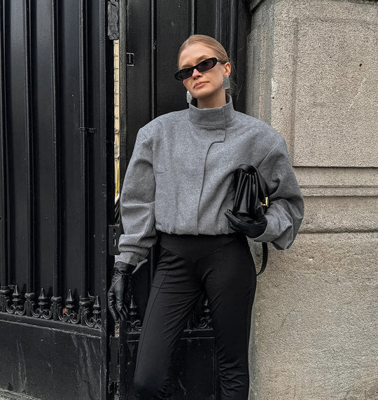 R&B | Kurzjacke mit Stehkragen für Damen Yasmin