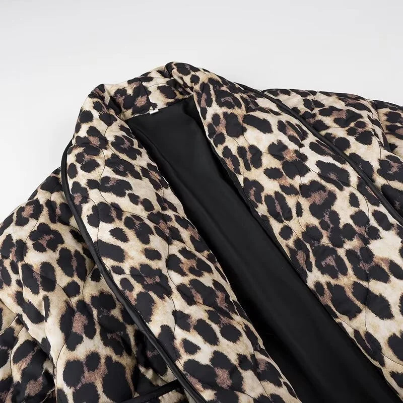 R&B | Blazer mit Leopardenmuster