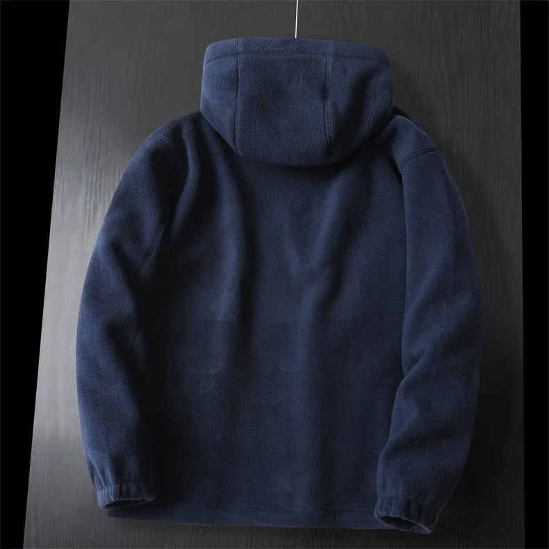 R&B | Extra warme Zip Kapuzenjacke