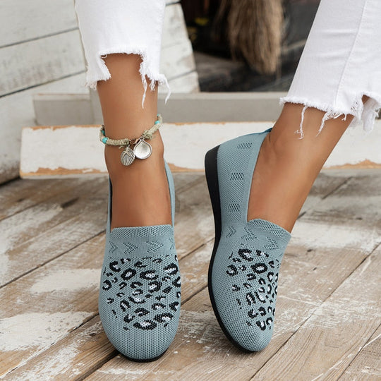 Damen Flats Mit Leopardenmuster Wilda R&B