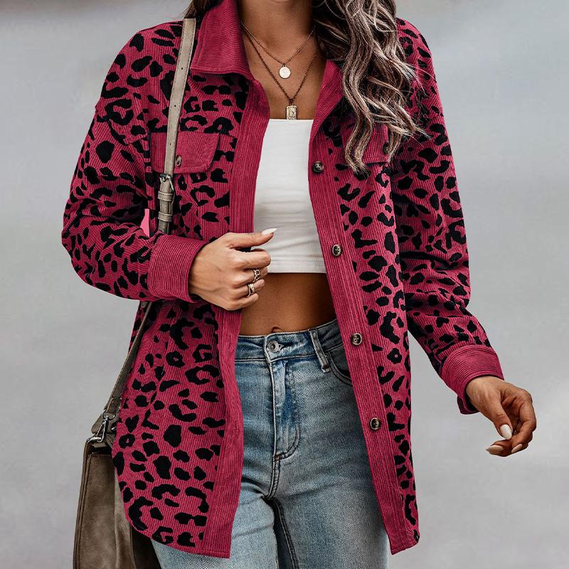 R&B | Gemusterte Luipaard Jacke Stil
