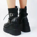 R&B | Mühelos Gothische Eleganz Stiefel