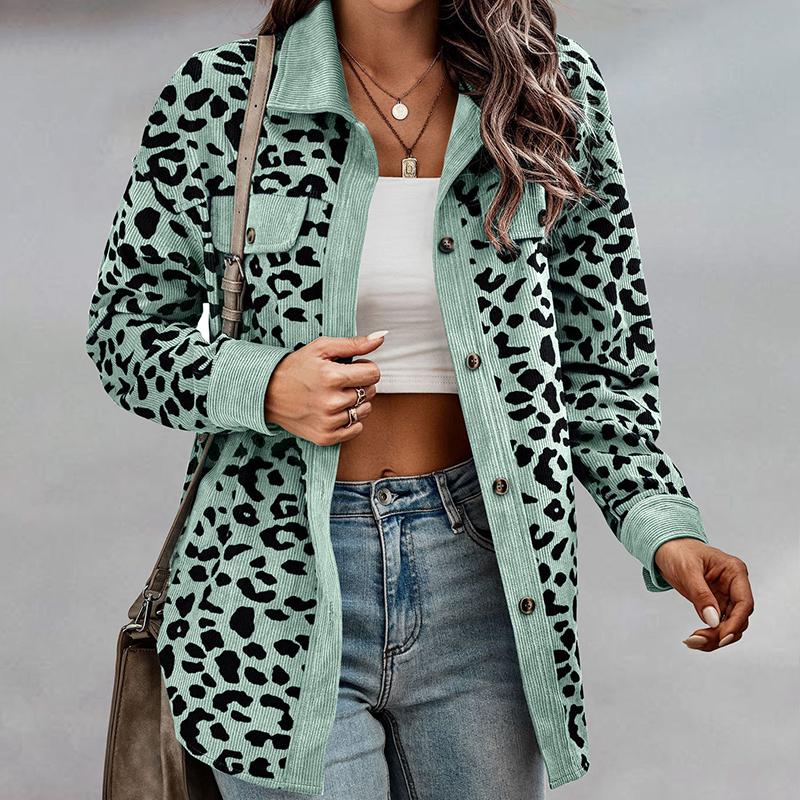 R&B | Gemusterte Luipaard Jacke Stil