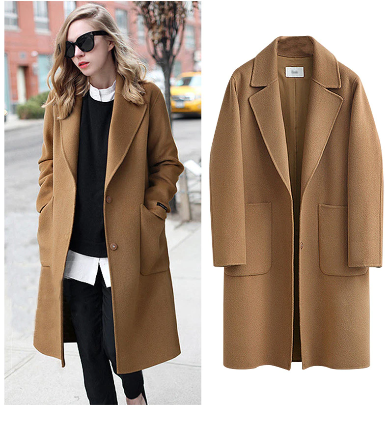R&B | Oversized Eleganter Damen Trenchcoat