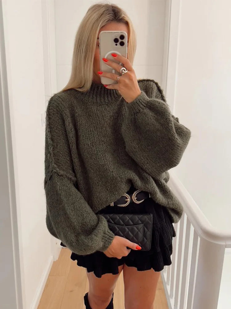 R&B | Eleganter Strickpullover mit Muster