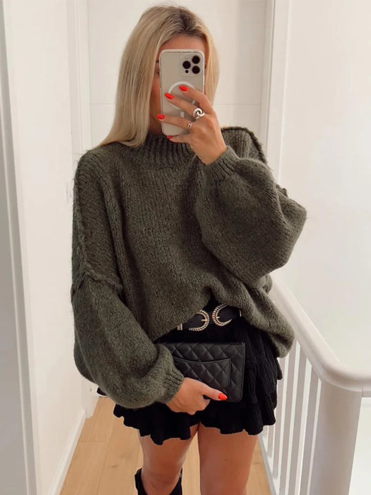 R&B | Eleganter Strickpullover mit Muster