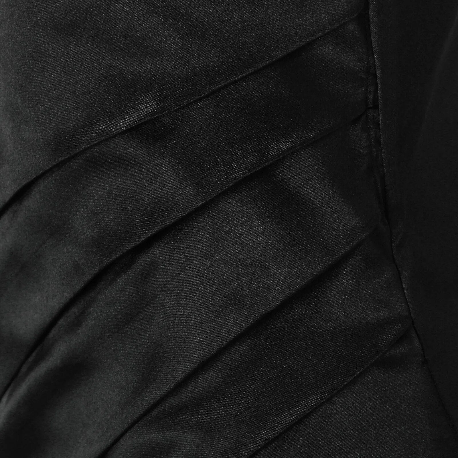 Elegantes Schwarz-Weiß Gradient Ärmelloses Patchwork Maxikleid