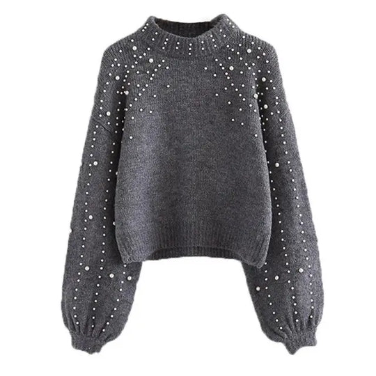 R&B | Strickpullover mit O-Ausschnitt