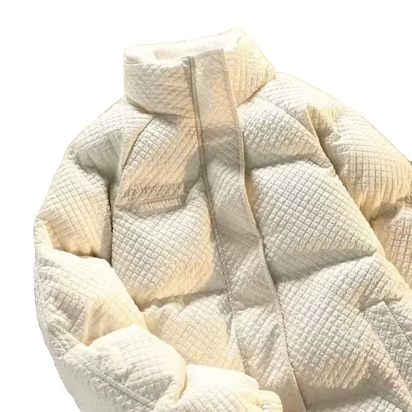 R&B | Herren Winter Steppjacke mit Stehkragen - Trendige Freizeitjacke für Paare