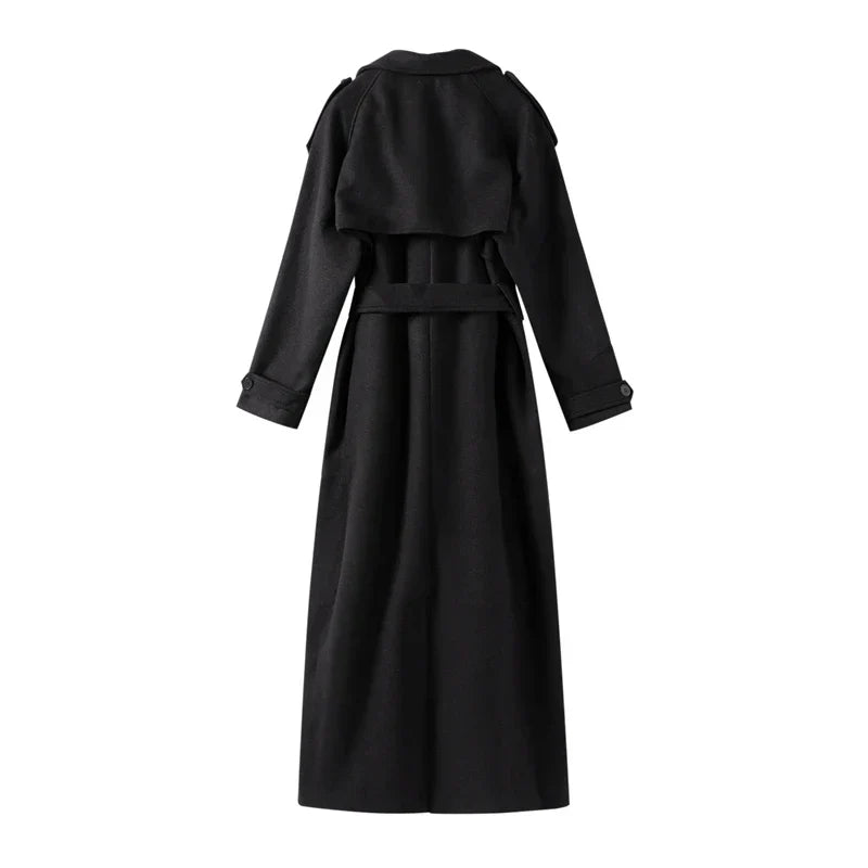 R&B | Woolly Coat - Damenmantel für Herbst und Winter