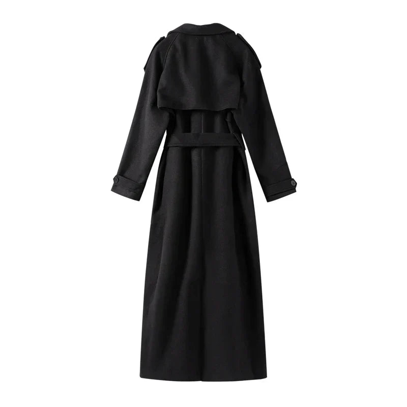 R&B | Woolly Coat - Damenmantel für Herbst und Winter
