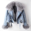 L'ateribelle | Komfort Edgy Jeansjacke