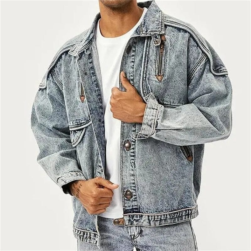 R&B | Moderne Jeansjacke für Herren