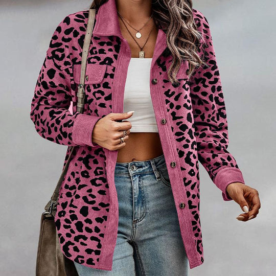 R&B | Gemusterte Luipaard Jacke Stil