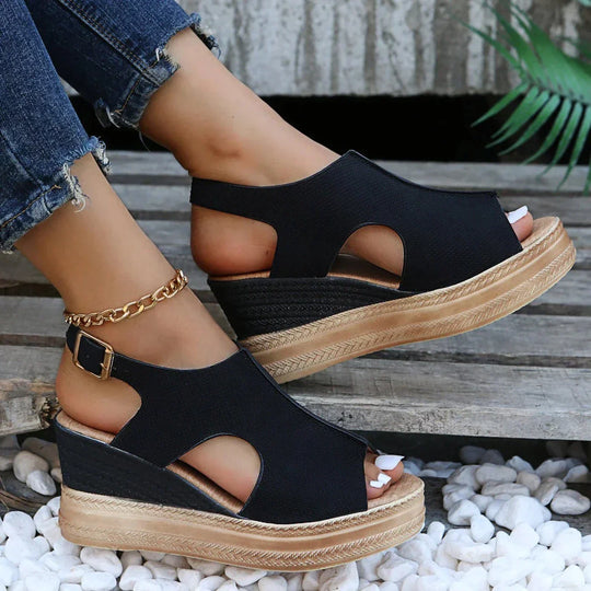 R&B | Orthopädische Keil Sandalen für Den Sommer