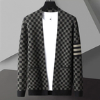 R&B | Gemusteter Cardigan Strick Elegant, Stilvoll