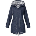 R&B | Regenjacke wasserdicht mit Kapuze, atmungsaktiv, Parka für Outdoor