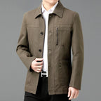 R&B | Baumwolljacke mit Bedrucktem Futter - Jens