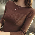 R&B | Damen Strickpullover mit Bootsausschnitt