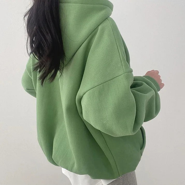 R&B | Oversized Damen Hoodie Mit Stickerei