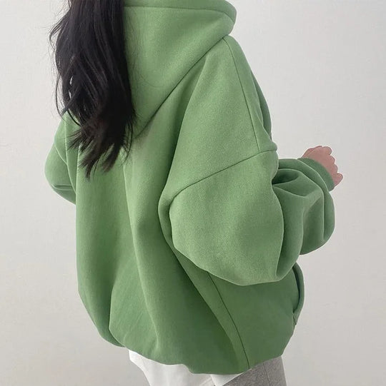 R&B | Oversized Damen Hoodie Mit Stickerei