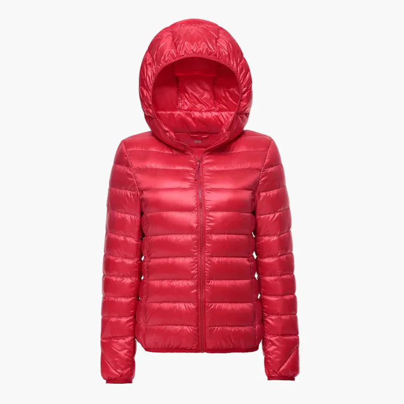 R&B | Steppjacke mit Kapuze - Leichte Übergangsjacke für Alltag und Outdoor