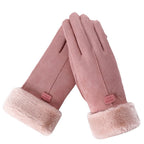 R&B | Schicke und Stilvolle Winter Furry Handschuhe für Frauen