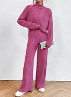 R&B | Strickhose und Rollkragenpullover Set