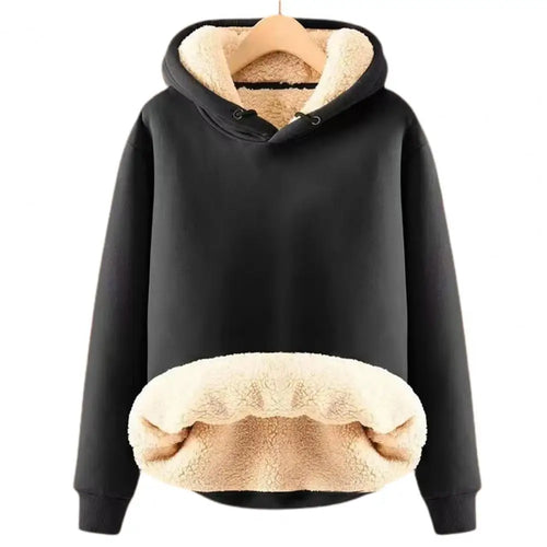 R&B | Warmer Hoodie mit Fleece-futter Polyester und Sherpa Bequem und Trendy