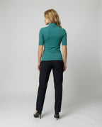 Feinstrick Nahtloser Rollkragenpullover Damen | R&B