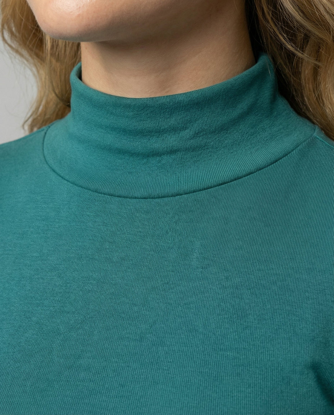 Feinstrick Nahtloser Rollkragenpullover Damen | R&B