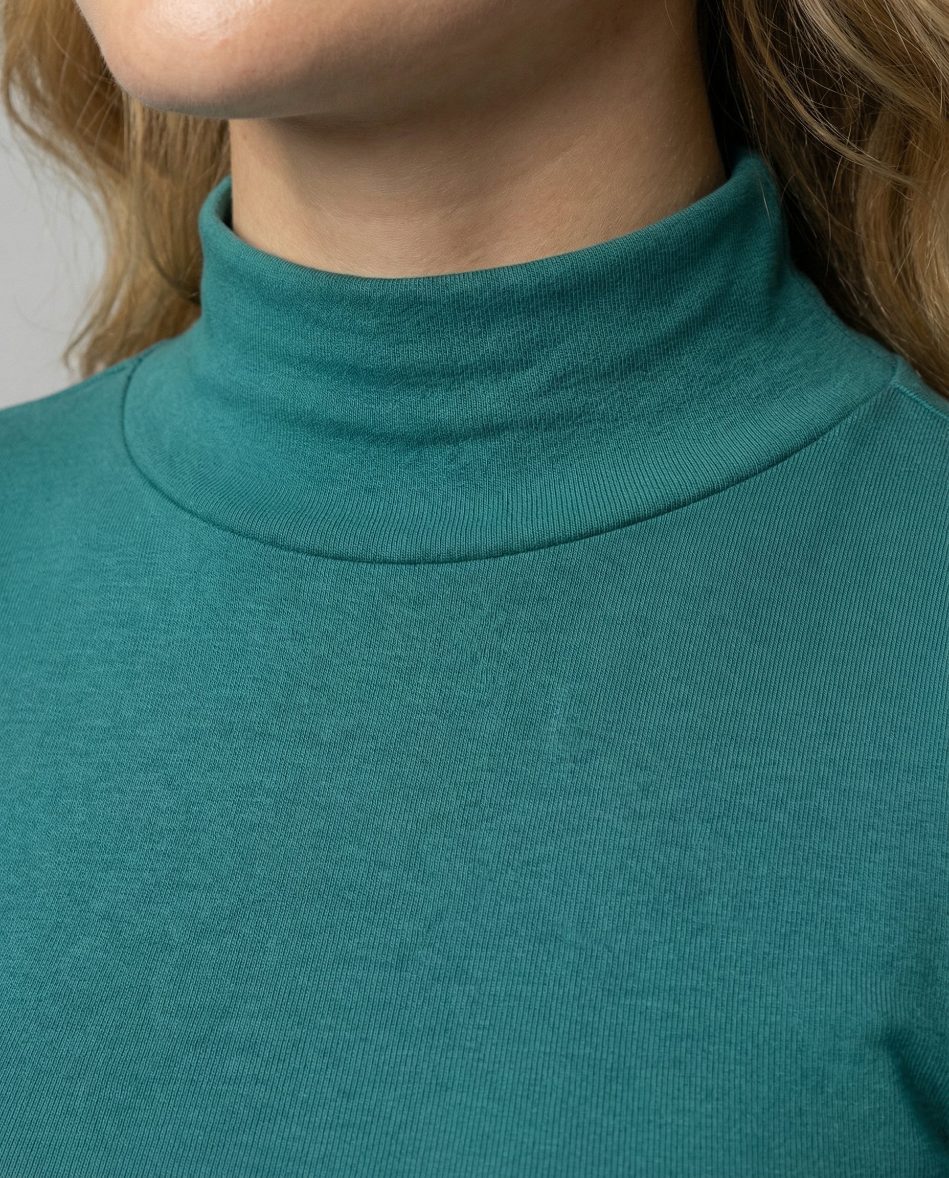 Feinstrick Nahtloser Rollkragenpullover Damen | R&B