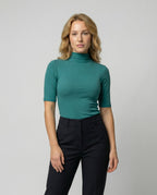 Feinstrick Nahtloser Rollkragenpullover Damen | R&B