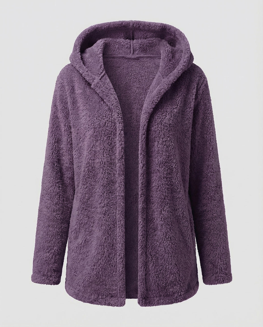 Teddy Fleecejacke Damen Lang | R&B