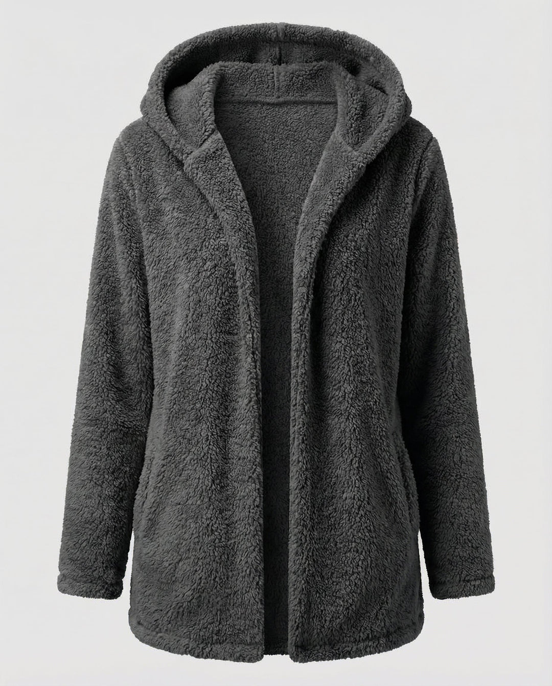 Teddy Fleecejacke Damen Lang | R&B