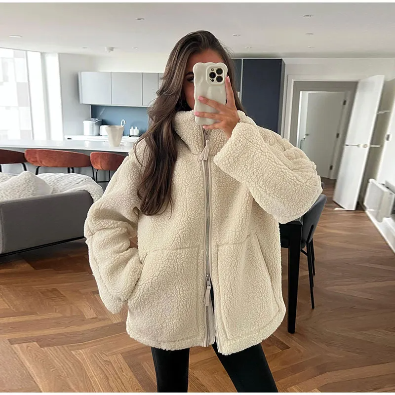 R&B | Warme Fleece Jacke