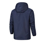 R&B | Wasser- und winddichte Jacke mit Kapuze