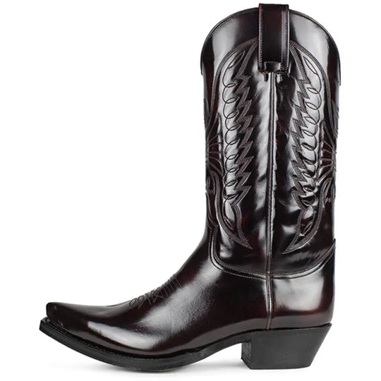 Klassische bestickte Cowboystiefel für zeitlosen Stil R&B