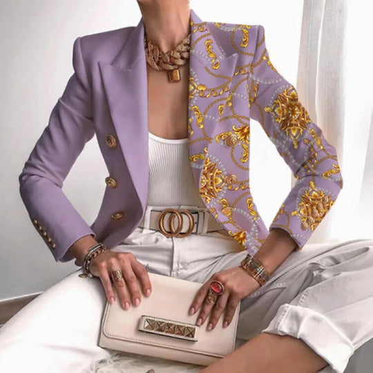 R&B | Blazer Gedruckt In Der Taille
