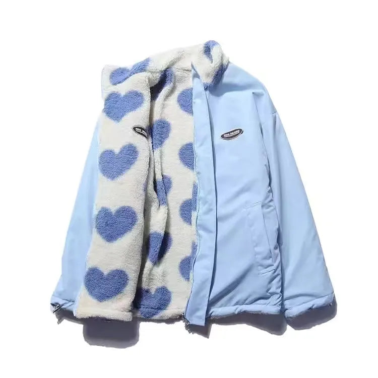 R&B | Wendejacke mit Herzmuster