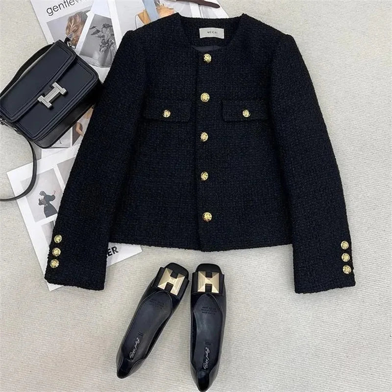 R&B | Tweed-Blazer Herbst-Oberbekleidung