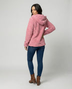 R&B | Teddy Fleecejacke Damen Lang