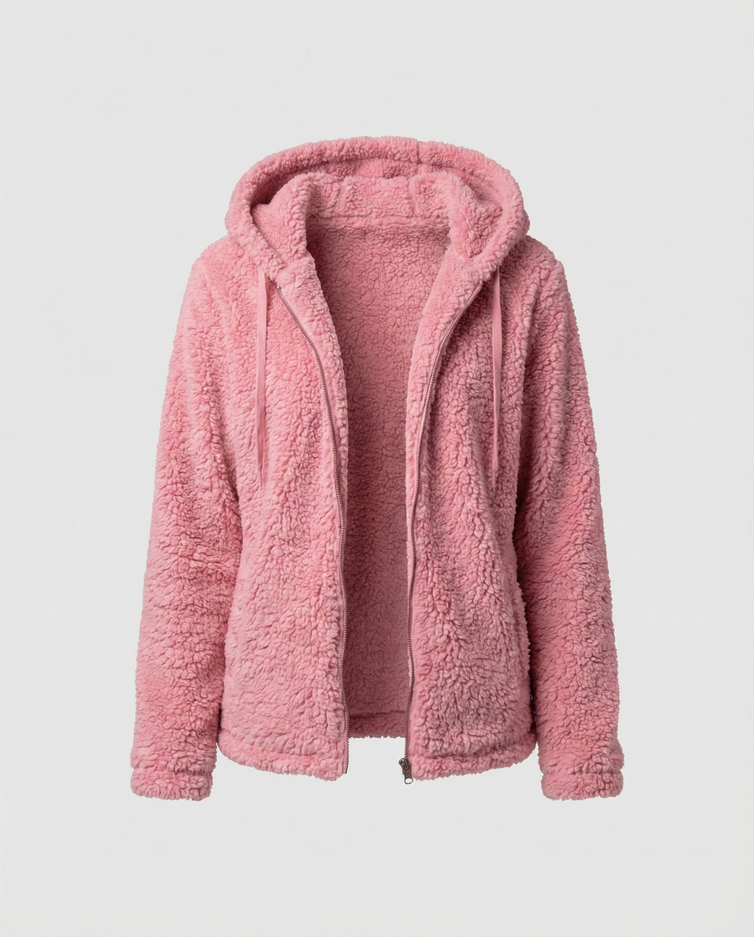 R&B | Teddy Fleecejacke Damen Lang