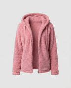 R&B | Teddy Fleecejacke Damen Lang
